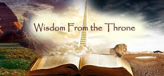wisdom from the throne